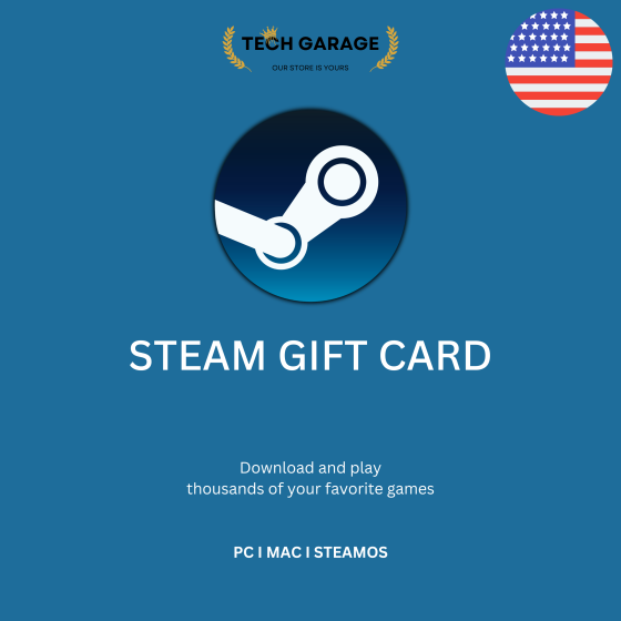 Steam Wallet Gift Card 5...