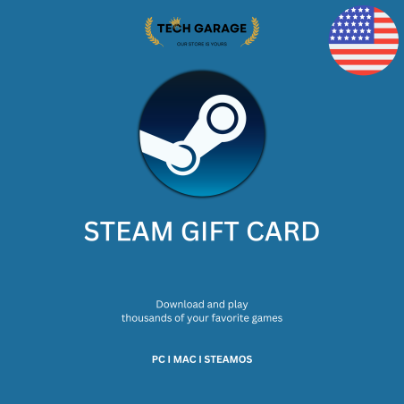 Steam Wallet Gift Card 5 USD Steam Key