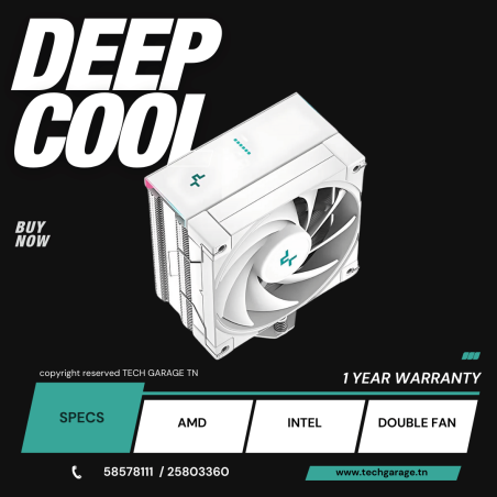 DeepCool AK400 Digital Blanc