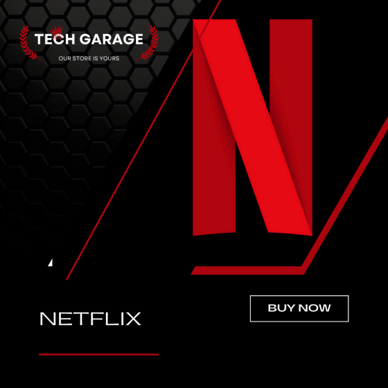 NETFLIX 5 PROFILE 4K 1 MONTH