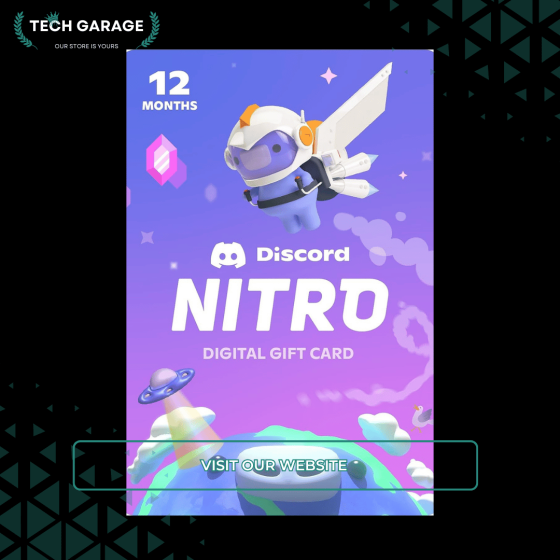 DISCORD NITRO KEY 1 YEAR