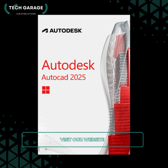 Autodesk AutoCAD 2025 (PC) (1 Device, 1 Year) - Autodesk Key - GLOBAL