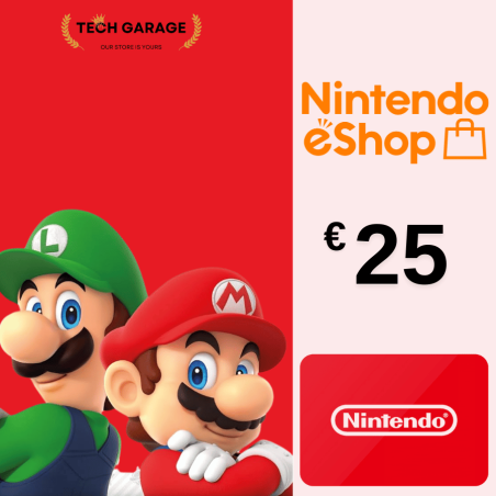 NINTENDO GIFT CARD 25 EURO