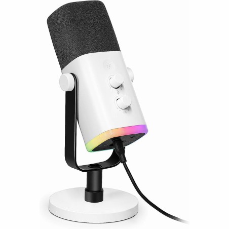 FIFINE AmpliGame AM8 RGB USB/XLR WHITE