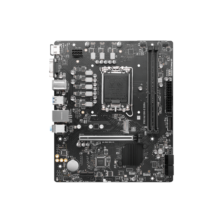 MSI PRO H610M-E DDR4