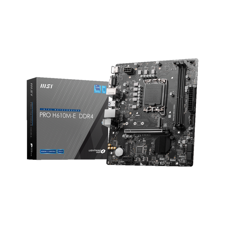 MSI PRO H610M-E DDR4 MSI PRO H610M-E DDR4
