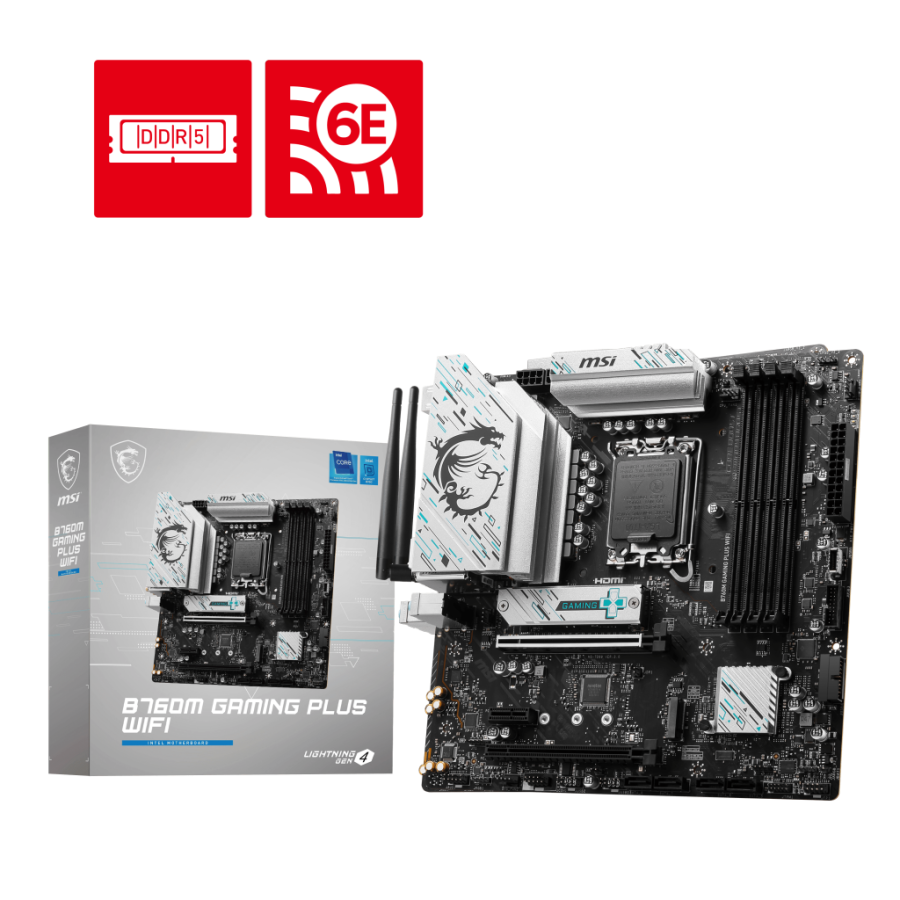 MSI B760M GAMING PLUS WIFI MSI B760M GAMING PLUS WIFI