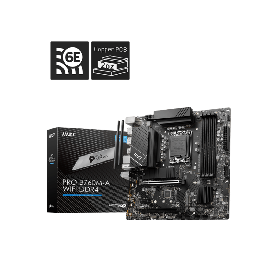 MSI PRO B760M-A WIFI DDR4