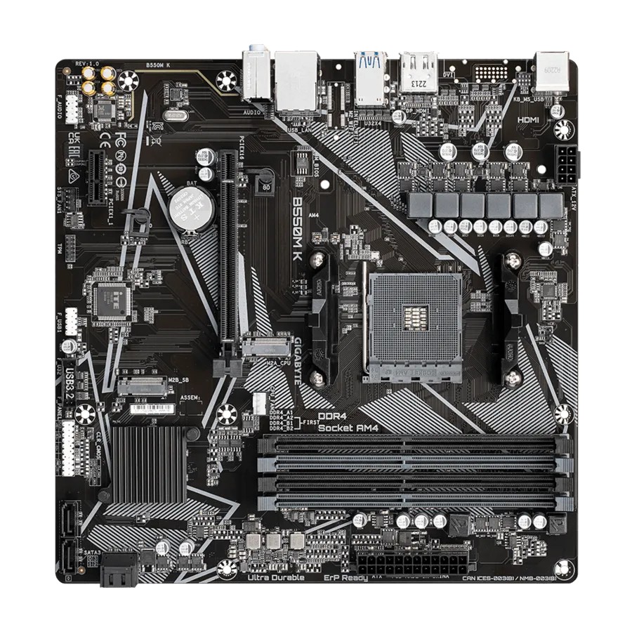 Gigabyte B550M-K