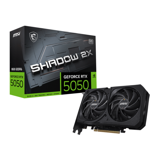 MSI GeForce RTX 5050 8G SHADOW 2X OC