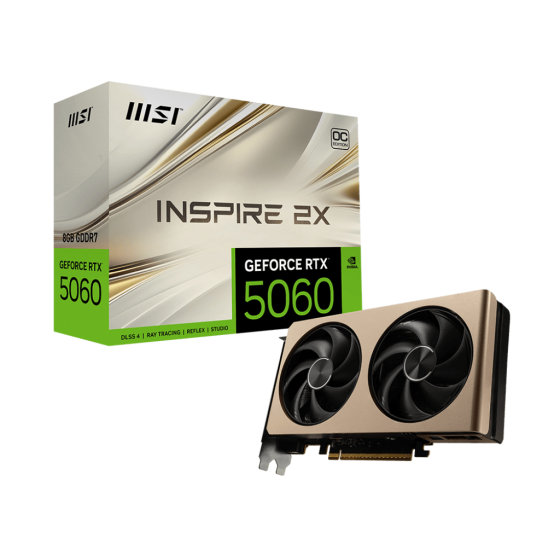 MSI GeForce RTX 5060 8G INSPIRE 2X OC