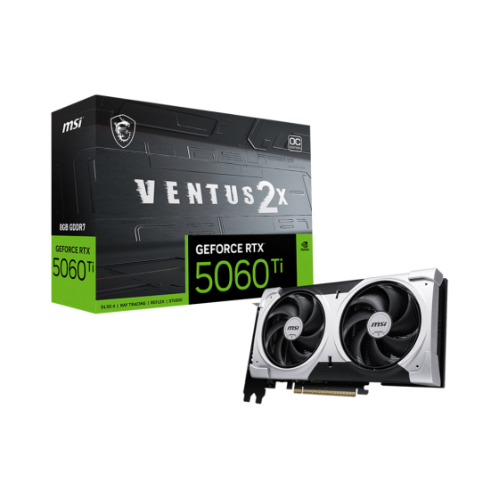 MSI GeForce RTX 5060 Ti 8G Ventus 2X OC PLUS