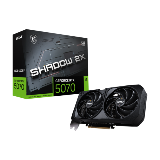 MSI GeForce RTX 5070 12G SHADOW 2X OC