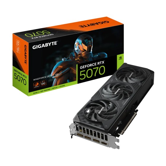 GIGABYTE GEFORCE RTX 5070 WINDFORCE 12G