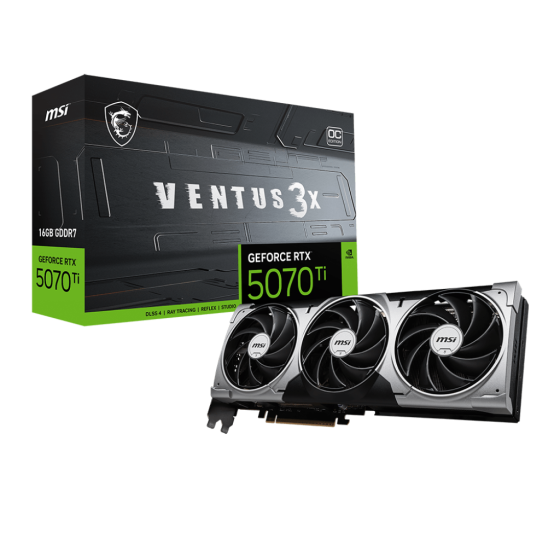 MSI GeForce RTX 5070 Ti 16G VENTUS 3X OC