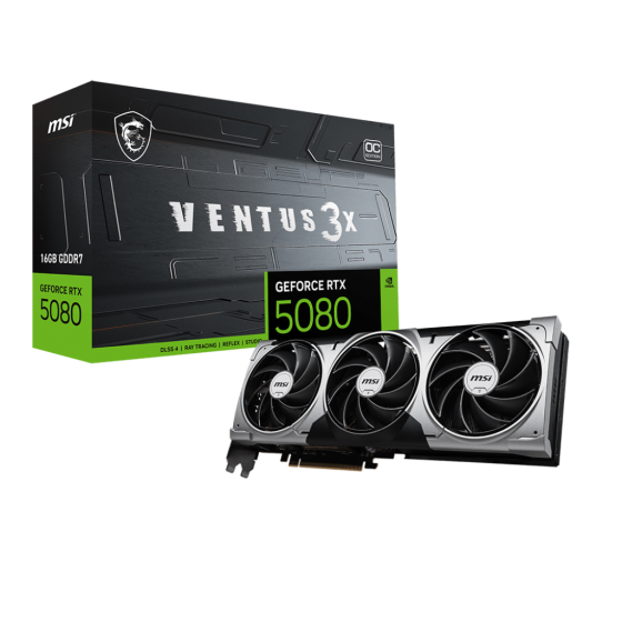 MSI GeForce RTX 5080 16G VENTUS 3X OC