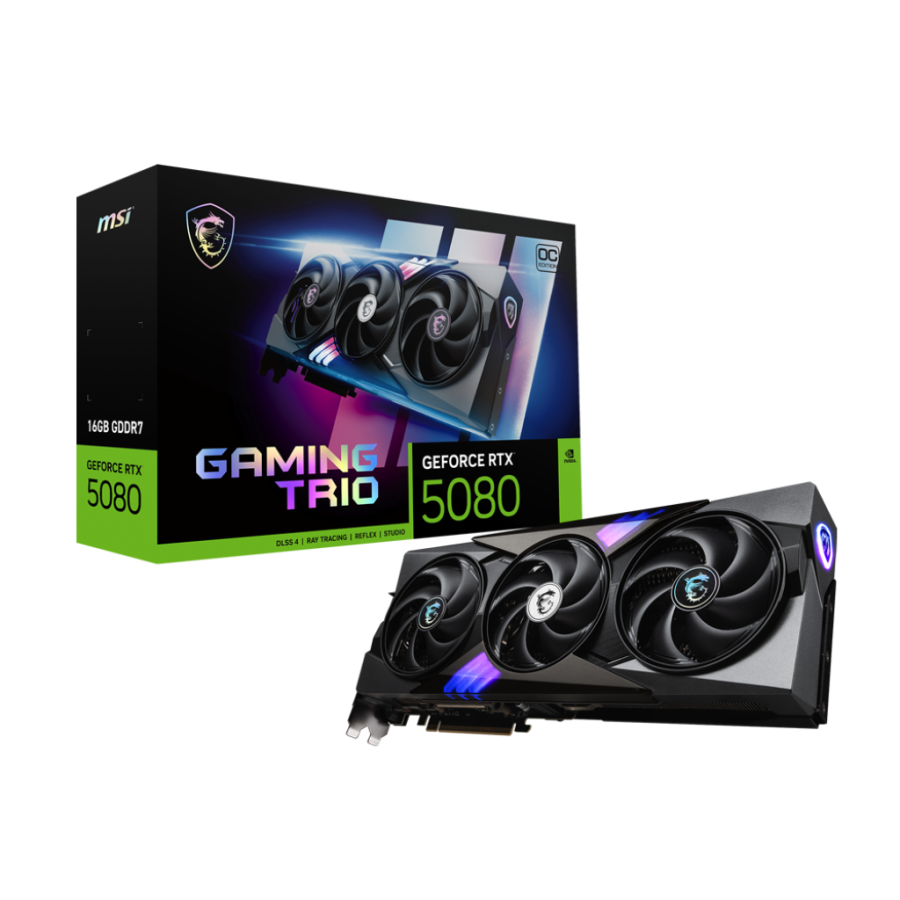 MSI GeForce RTX 5080 16G GAMING TRIO OC