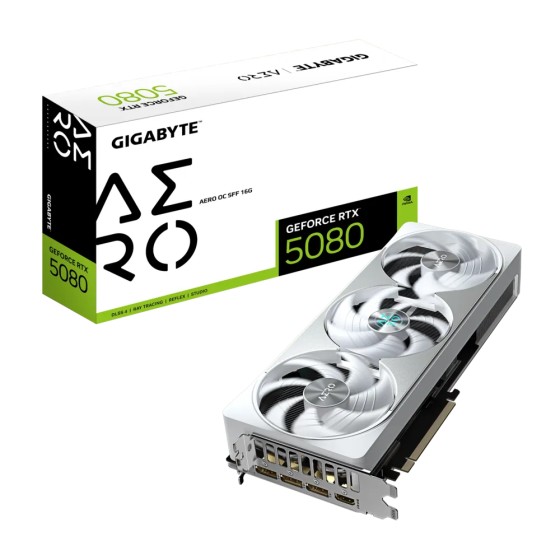 GIGABYTE GEFORCE RTX 5080 AERO OC SFF 16G