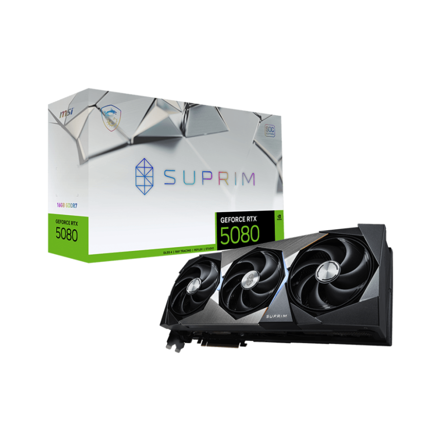 MSI GeForce RTX 5080 16G SUPRIM SOC