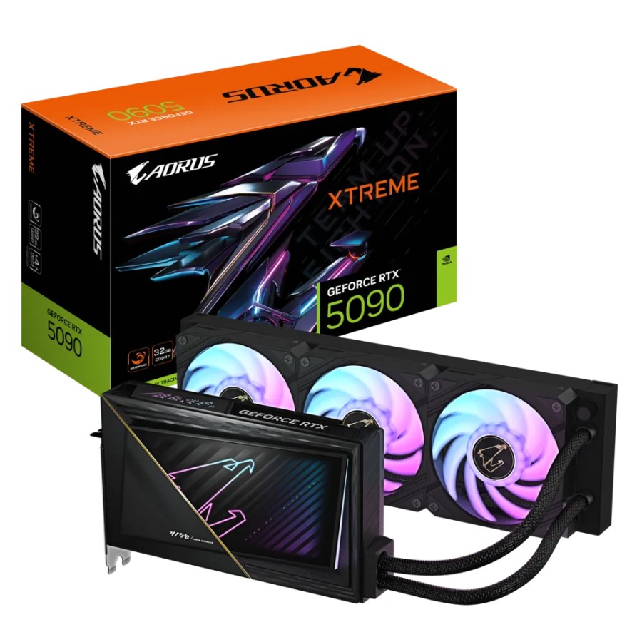 GIGABYTE AORUS GeForce RTX 5090 XTREME WATERFORCE 32G GIGABYTE AORUS GeForce RTX 5090 XTREME WATERFORCE 32G