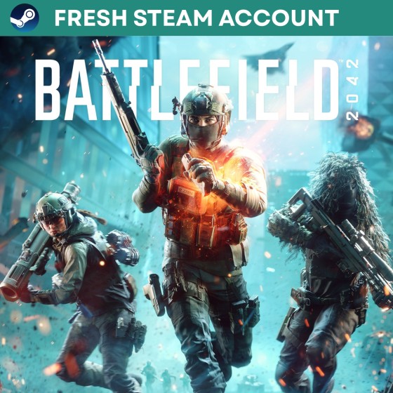 Battlefield 2042 (PC) STANDARD FRESH STEAM ACCOUNT