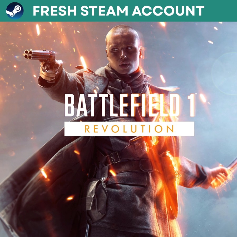 Battlefield 1: Revolution FRESH STEAM ACCOUNT