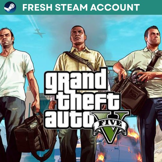 GRAND THEFT AUTO: V FRESH ROCKSTAR ACCOUNT