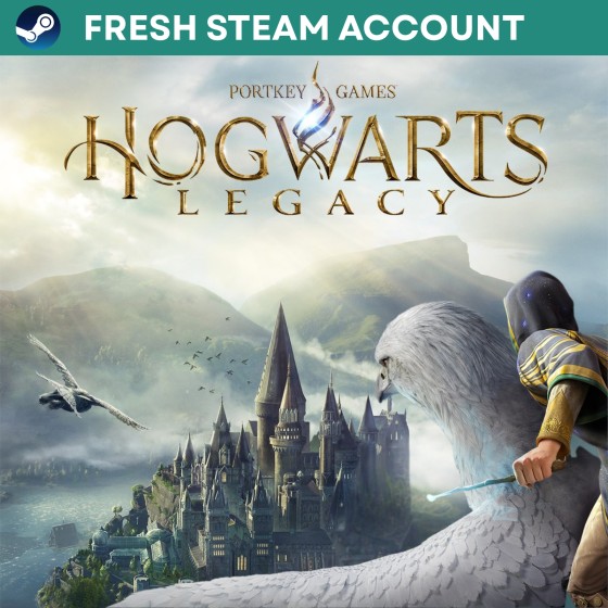 Hogwarts legacy FRESH STEAM ACCOUNT