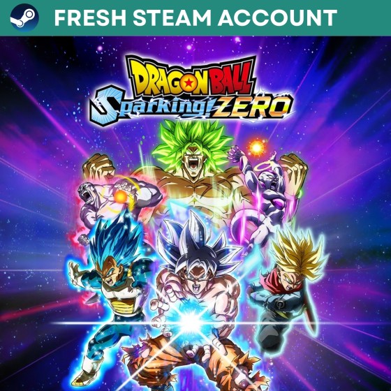 DRAGON BALL: Sparking! ZERO Fresh New Steam Account