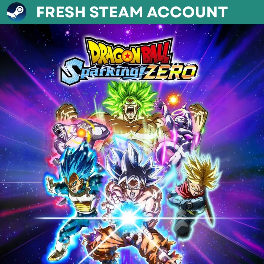 DRAGON BALL: Sparking! ZERO Fresh New Steam Account DRAGON BALL: Sparking! ZERO Fresh New Steam Account