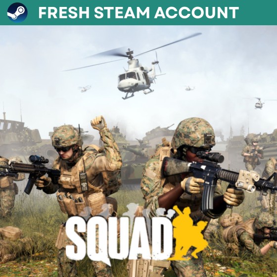 Squad Fresh Steam Account