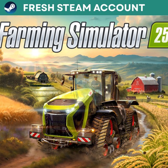 Farming Simulator 25 Fresh Steam Account