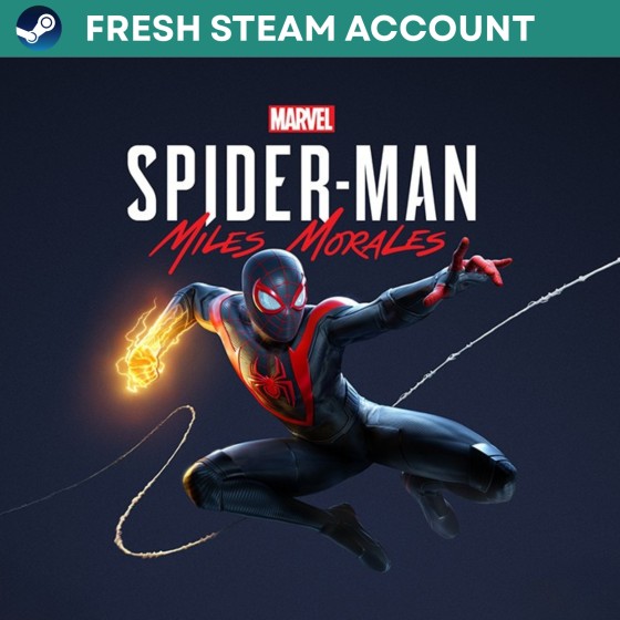 Marvel's Spider Man: Miles Morales FRESH STEAM ACCOUNT