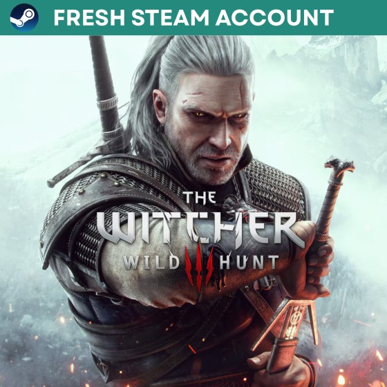 THE Witcher III: Wild Hunt FRESH STEAM ACCOUNT