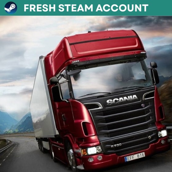 Euro Truck Simulator 2 (PC) Steam FRESH ACCOUNT