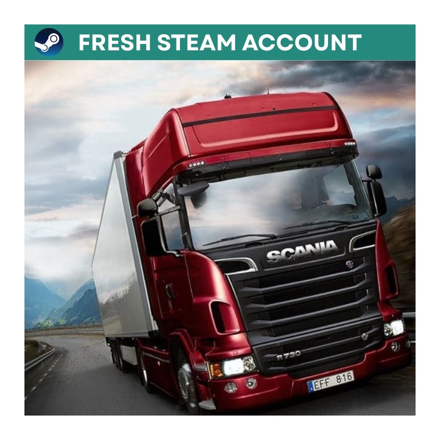 Euro Truck Simulator 2 (PC) Steam FRESH ACCOUNT