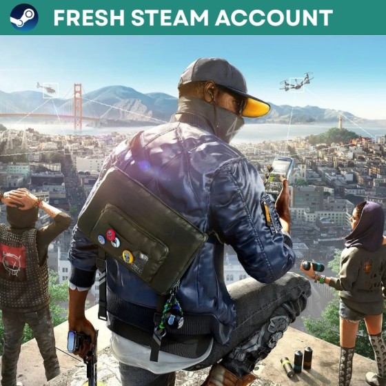 Watch Dogs 2 fresh account
