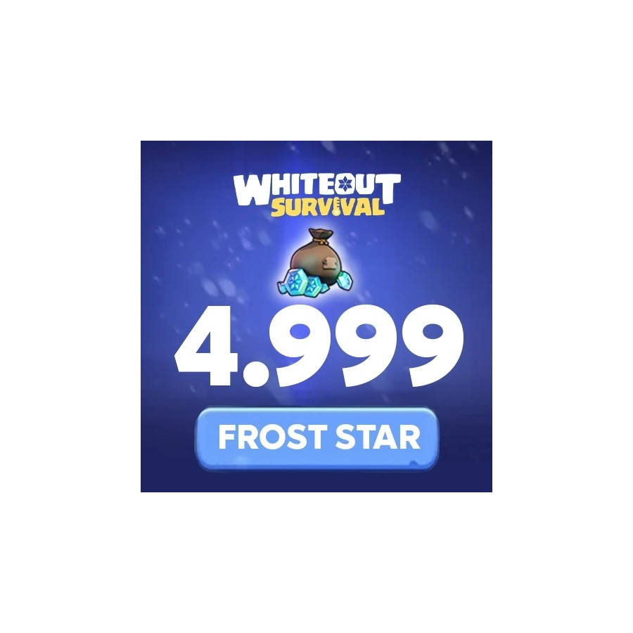 Whiteout Survival 4999 Frost Star
