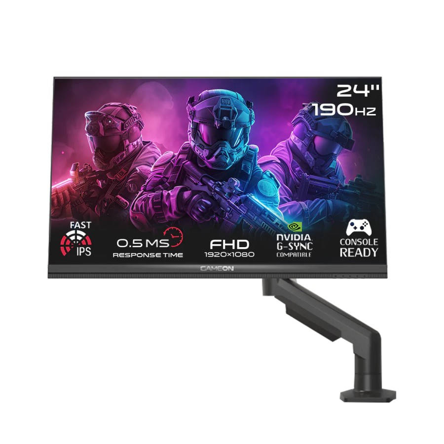 GAMEON GOM24FHD190IPSX Midnight Pro X Series 24" FHD, 190Hz