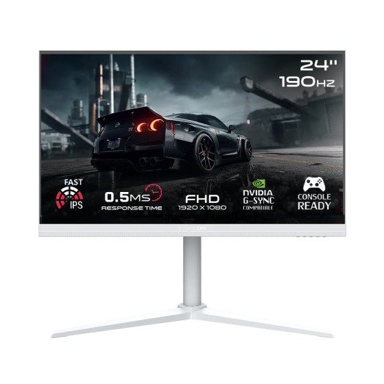 GAMEON GOA24FHD190IPS Artic Pro Series 24" FHD, 190Hz - White