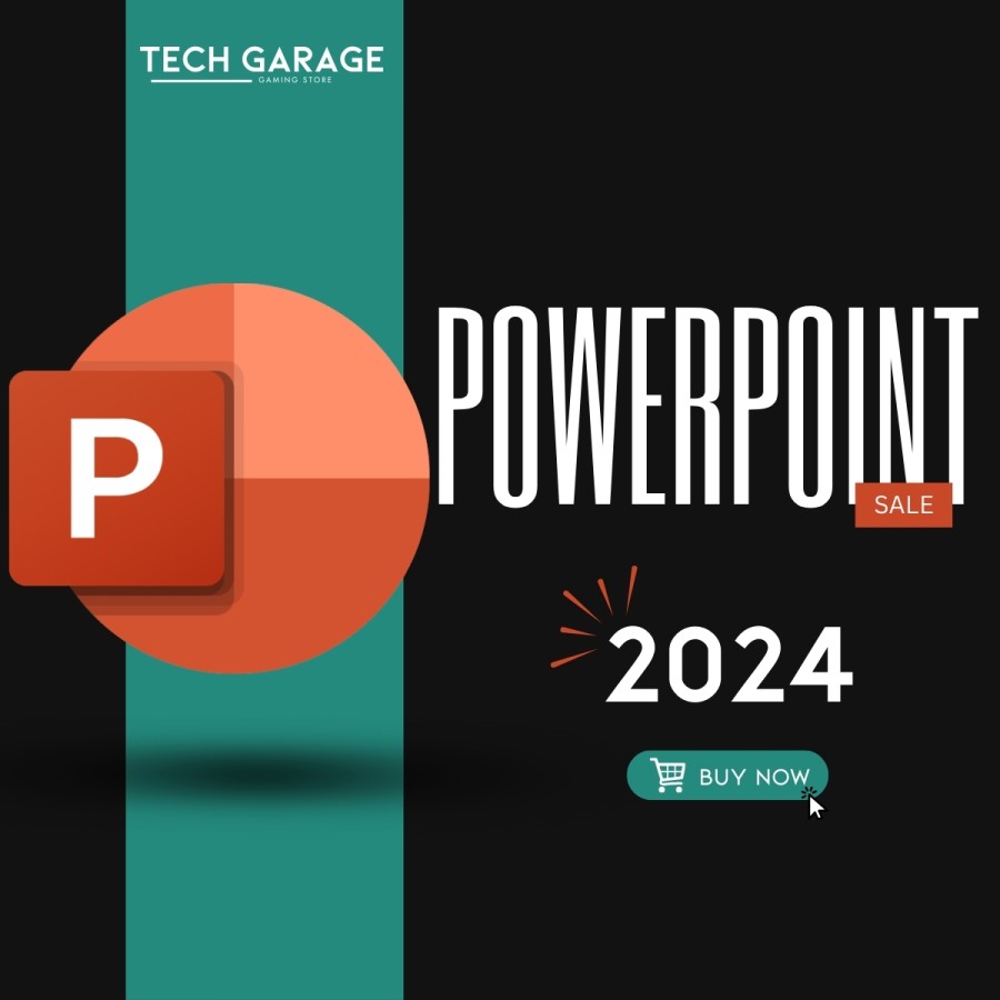 Microsoft PowerPoint 2024 BIND PC/MAC