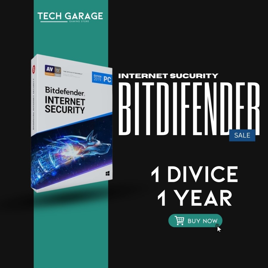 Bitdefender Internet Security | 1 Device | 1 Year