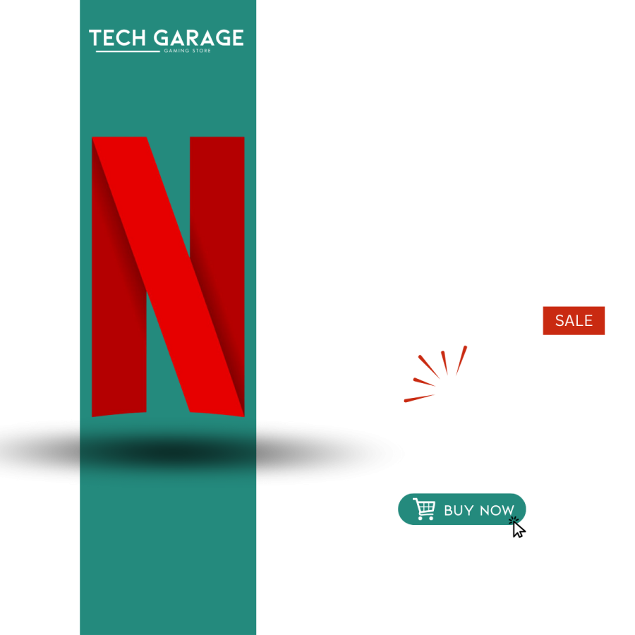 NETFLIX 5 PROFILE 4K 1 MONTH