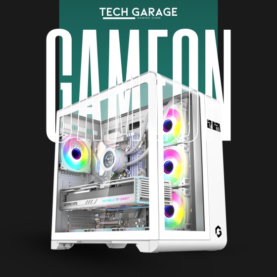 GAMEON RYZEN X WHITE BUILD