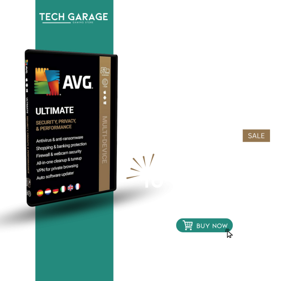 AVG Ultimate Multi-Device (10 Devices, 1 Year) - AVG PC, Android, Mac, iOS - Key GLOBAL