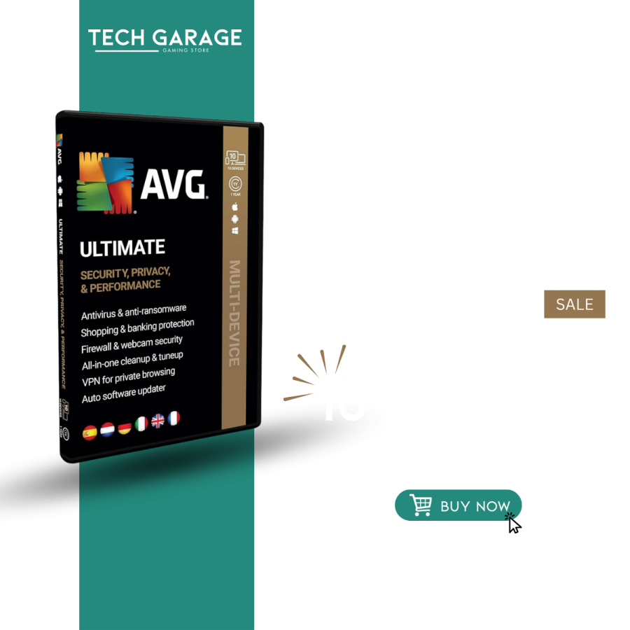 AVG Ultimate Multi-Device (10 Devices, 1 Year) - AVG PC, Android, Mac, iOS - Key GLOBAL