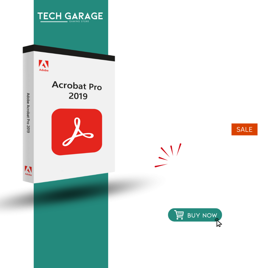 Adobe Acrobat Pro DC 2019 (PC) (1 Device, Lifetime) - Adobe Key - GLOBAL