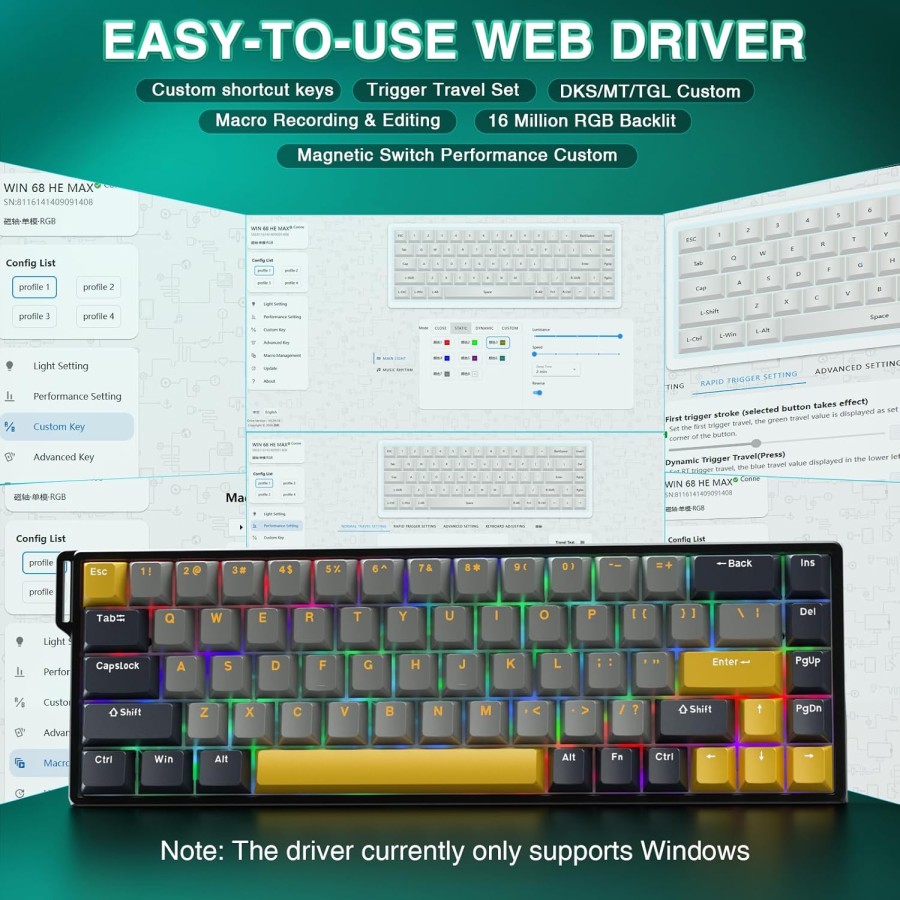 AULA WIN 60HE-MAX G-Y-B