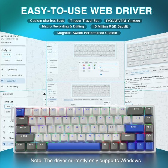 AULA WIN 60HE-MAX W-B