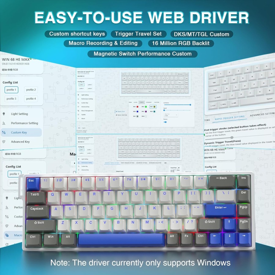 AULA WIN 60HE-MAX W-B